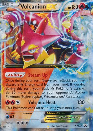 Volcanion EX - XY173 - Ultra Rare Promo-Cherry Collectables