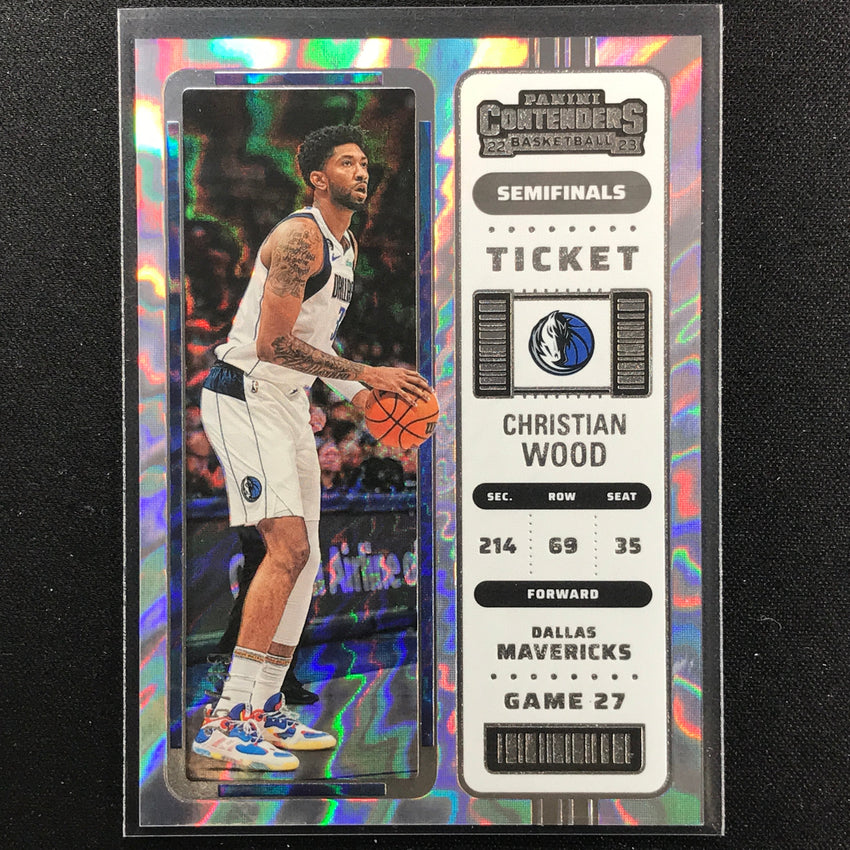 2022-23 Contenders Christian Wood Semifinals Ticket 25/99