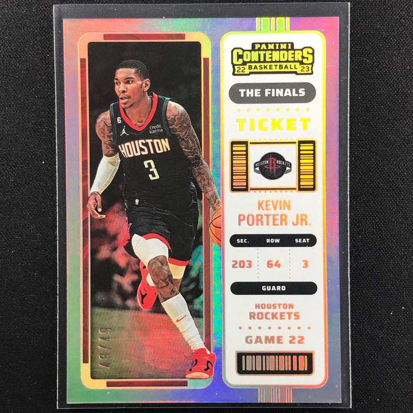 2022-23 Contenders Kevin Porter Jr. The Finals Ticket 48/49
