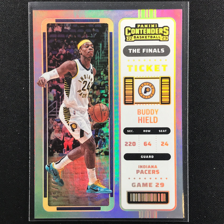 2022-23 Contenders Buddy Hield The Finals Ticket 45/49
