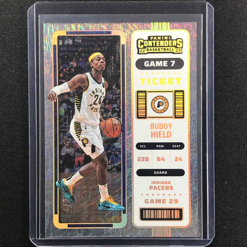 2022-23 Contenders Buddy Hield Game Seven 4/7