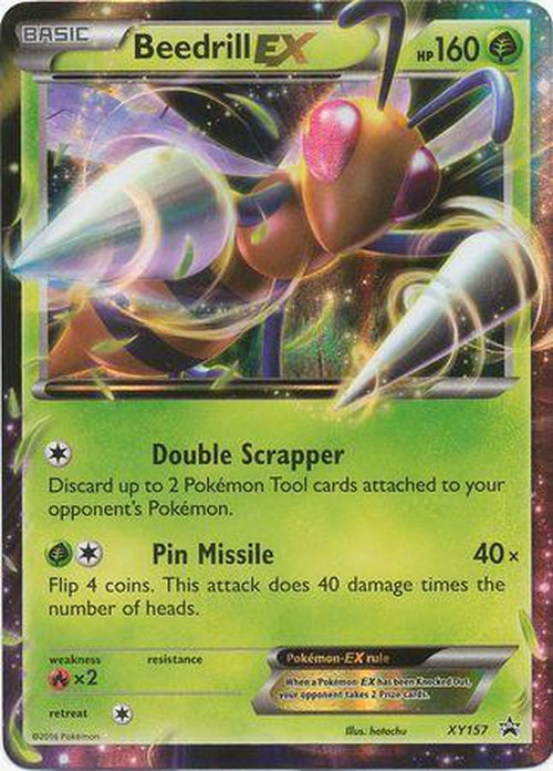 Beedrill EX - XY157 - Ultra Rare Promo-Cherry Collectables