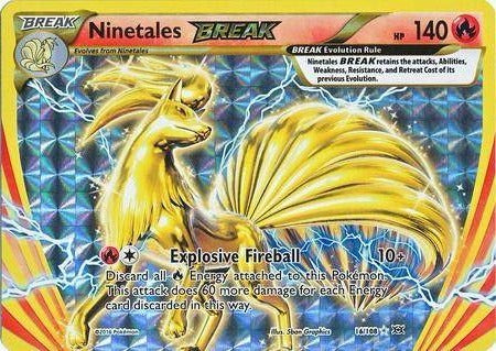 Ninetales Break - 16/108 - Break Rare-Cherry Collectables