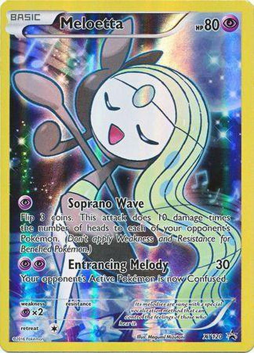 Meloetta - XY120 - Holo Promo-Cherry Collectables