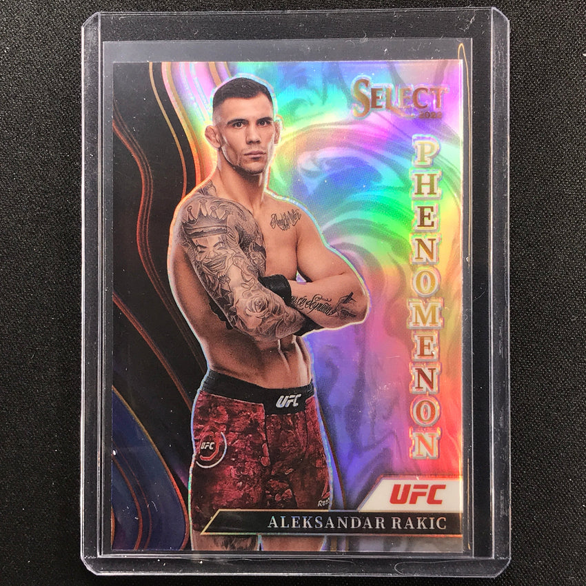 2022 Select Aleksandar Rakic Phenomenon Silver Prizm No 11