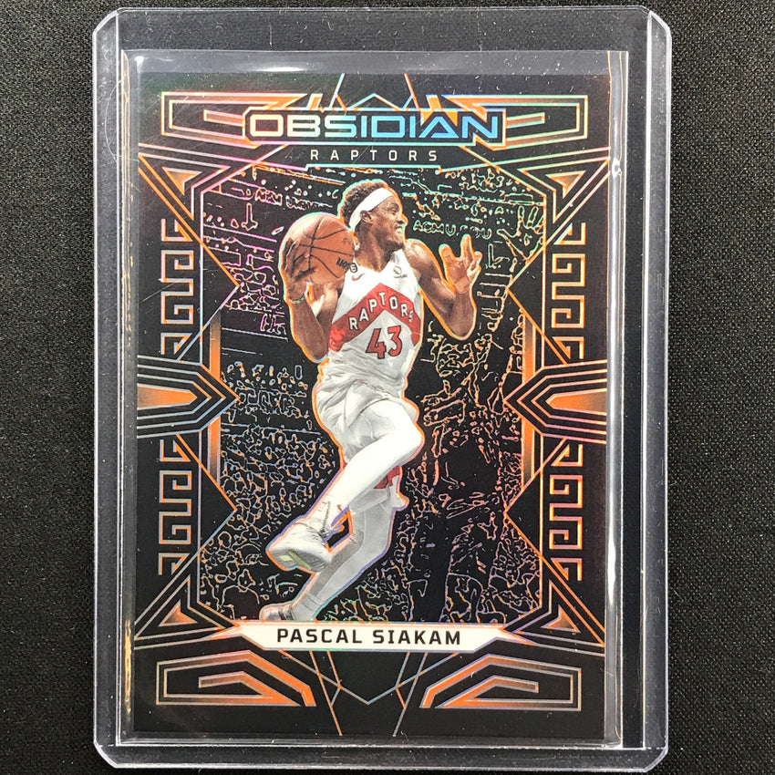 2022-23 Obsidian Pascal Siakam Electric Etch Orange 6/50 No 73