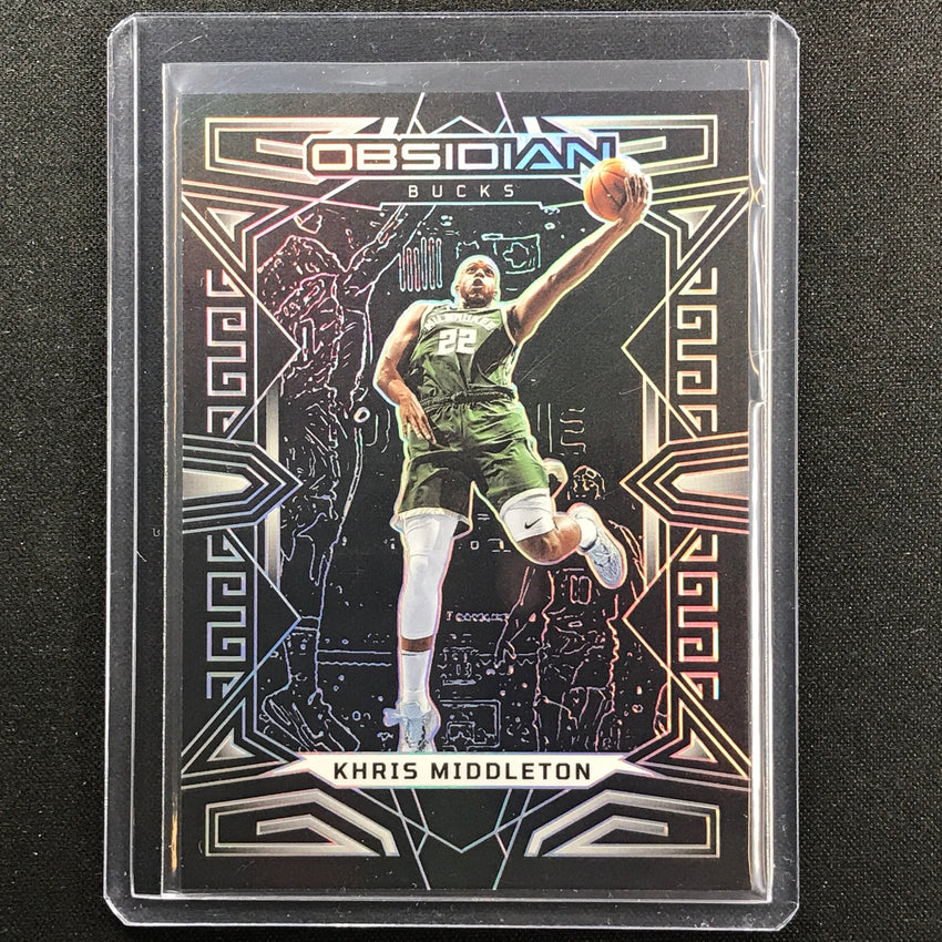 2022-23 Obsidian KHRIS MIDDLETON Base Silver Prizm #28