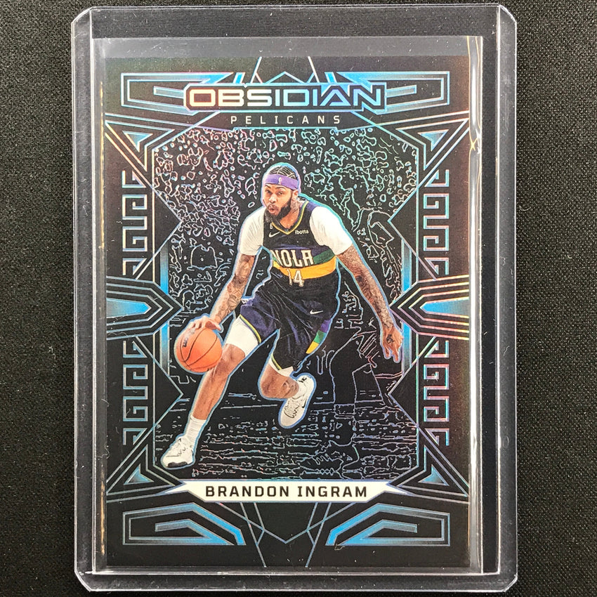2022-23 Obsidian Brandon Ingram Electric Etch Blue 18/30 No 11