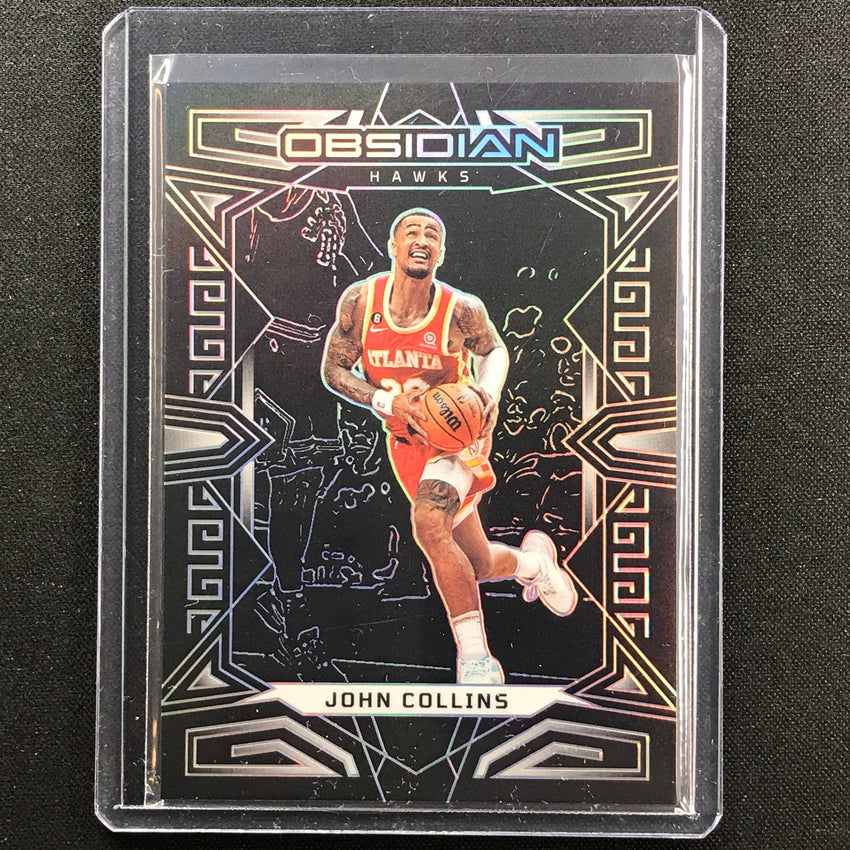 2022-23 Obsidian JOHN COLLINS Base Silver Prizm #31