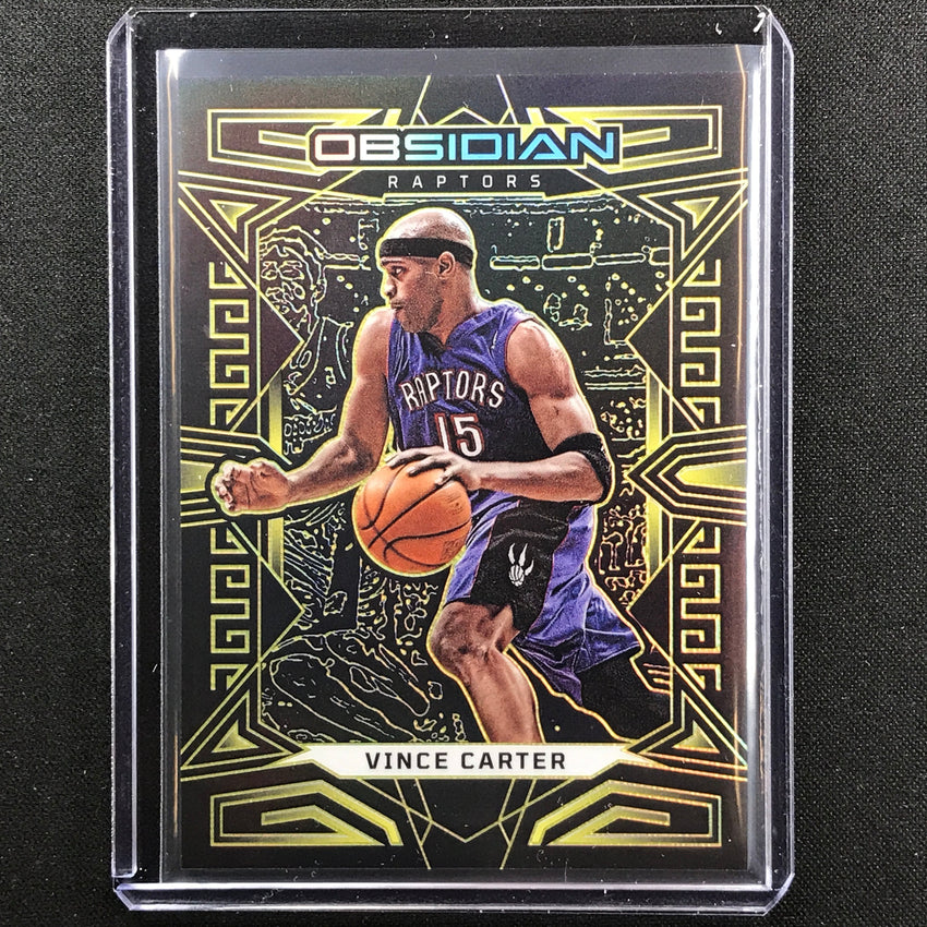 2022-23 Obsidian Vince Carter Electric Etch Yellow Gold 5/10