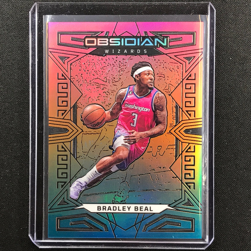 2022-23 Obsidian BRADLEY BEAL Electric Etch Neon Flood SSP #59