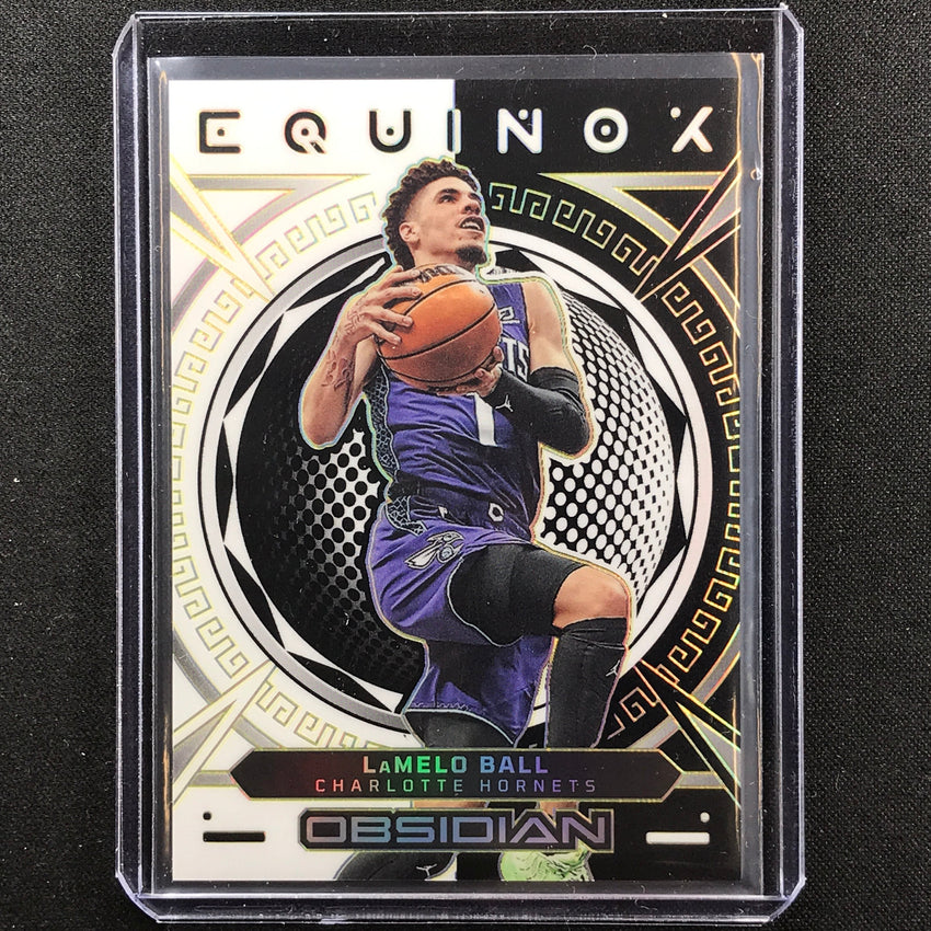 2022-23 Obsidian Lamelo Ball Equinox Electric Etch Yellow Gold 9/10
