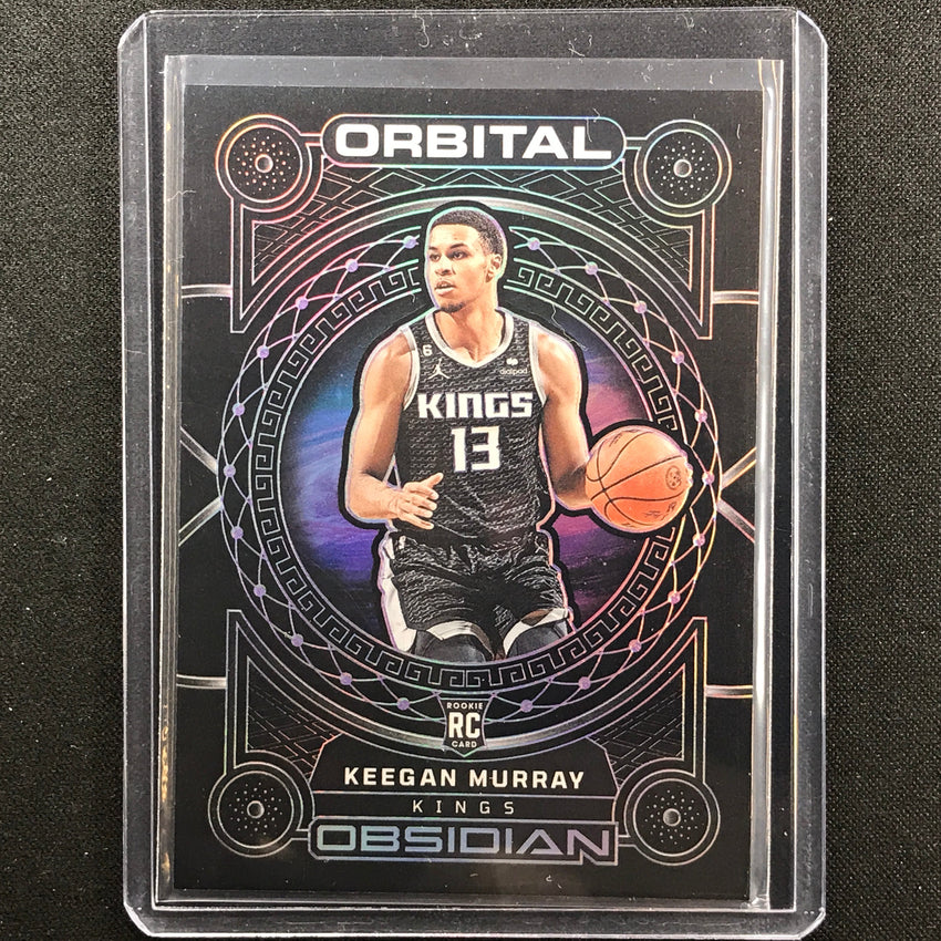 2022-23 Obsidian Keegan Murray Orbital Rookie Electric Etch Purple 62/75