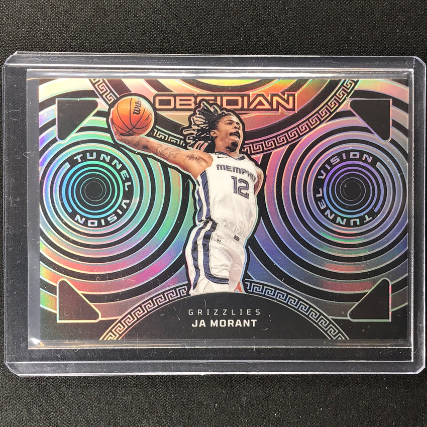 2022-23 Obsidian Ja Morant Tunnel Vision Silver Prizm 17/99