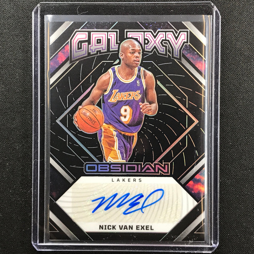 2022-23 Obsidian Nick Van Exel Galaxy Ink Auto Silver Prizm 146/149