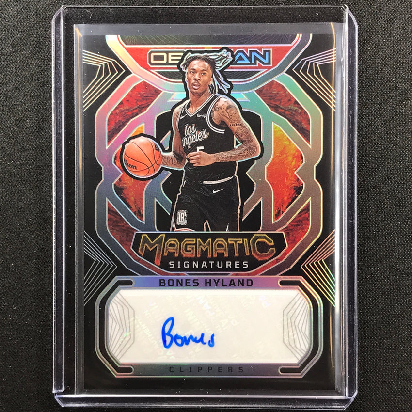 2022-23 Obsidian Bones Hyland Magmatic Signatures Auto Silver Prizm 83/99