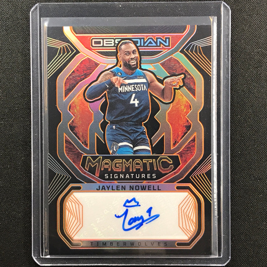 2022-23 Obsidian Jaylen Nowell Magmatic Signatures Auto Electric Orange 30/50
