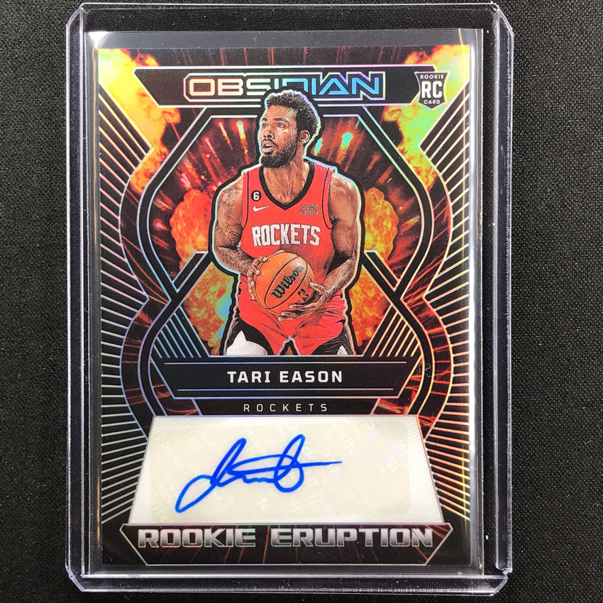 2022-23 Obsidian Tari Eason Rookie Eruption Auto Silver Prizm 146/149