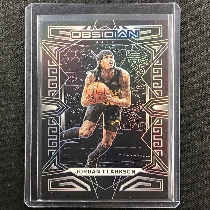 2022-23 Obsidian Jordan Clarkson Base Silver Prizm No 43