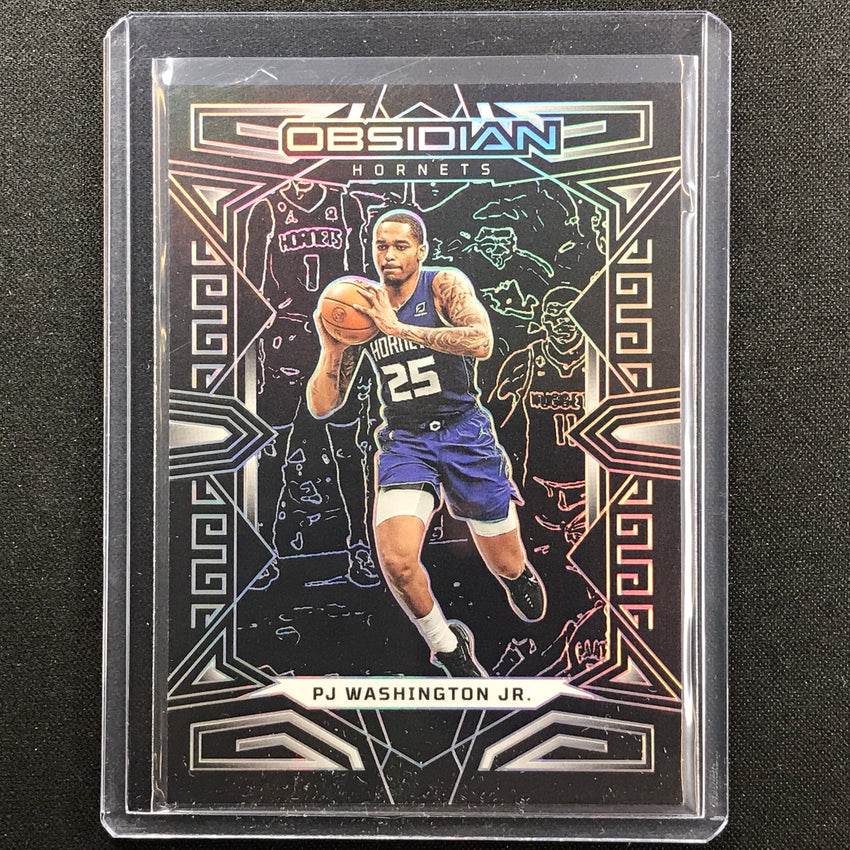 2022-23 Obsidian PJ WASHINGTON JR. Base Silver Prizm #53