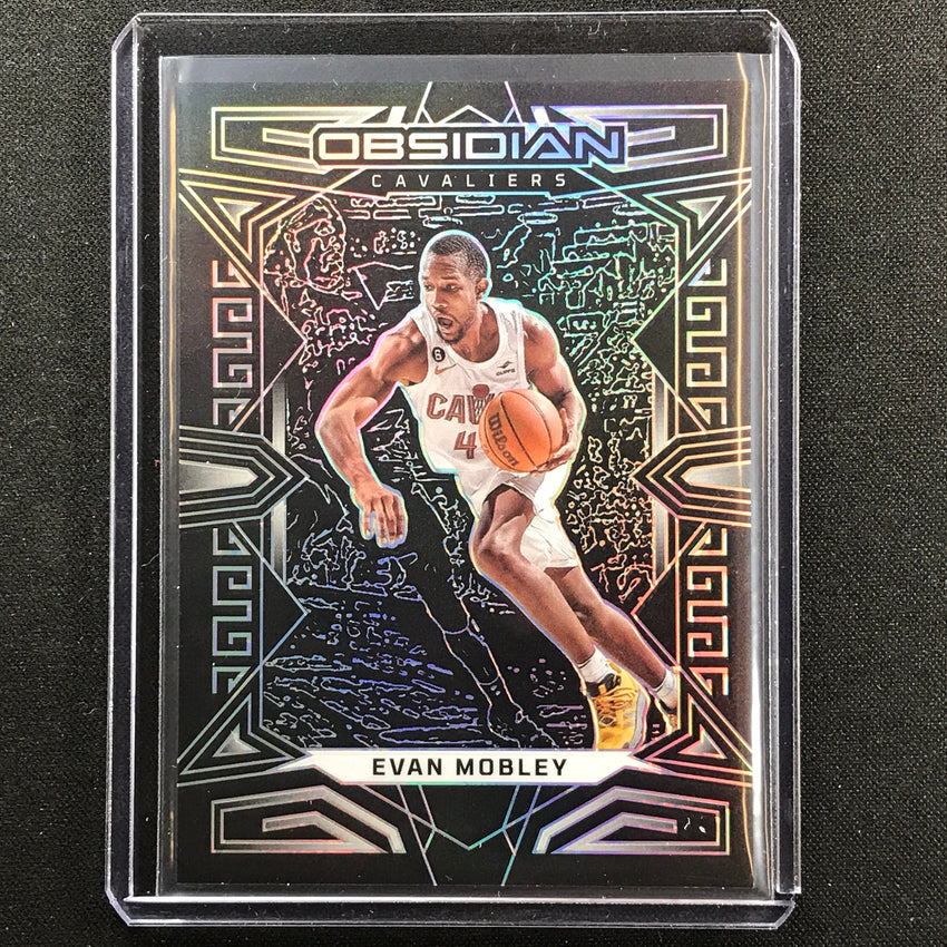 2022-23 Obsidian Evan Mobley Base Silver Prizm No 72