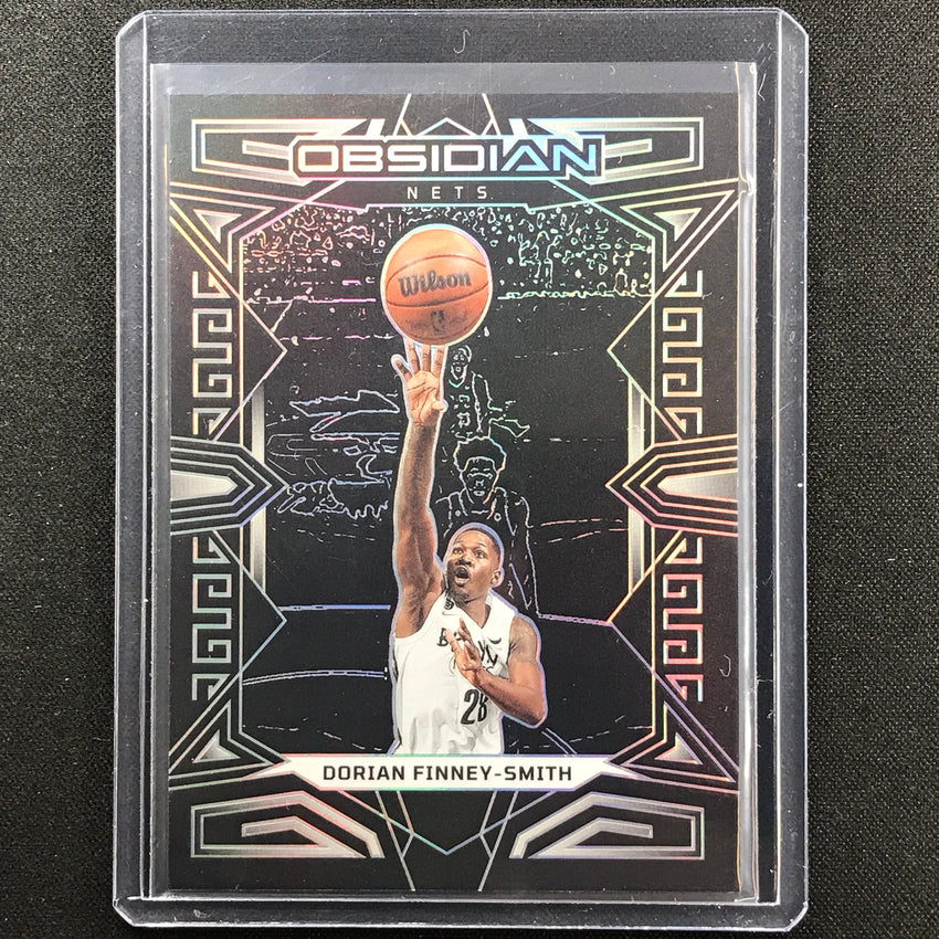 2022-23 Obsidian Dorian Finney-smith Base Silver Prizm No 77