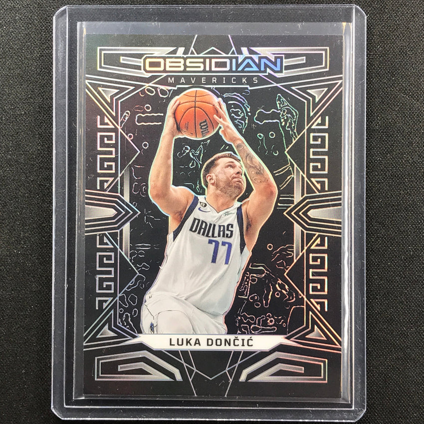 2022-23 Obsidian Luka Doncic Base Silver Prizm No 121