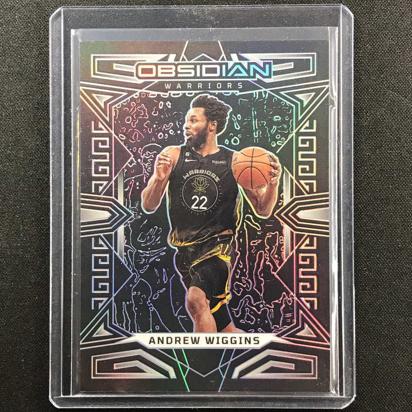 2022-23 Obsidian ANDREW WIGGINS Base Silver Prizm #124