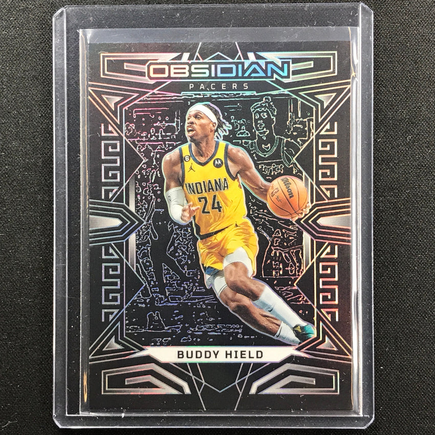 2022-23 Obsidian BUDDY HIELD Base Silver Prizm #10