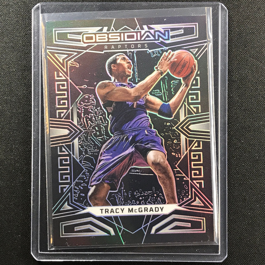 2022-23 Obsidian Tracy Mcgrady Base Silver Prizm No 137