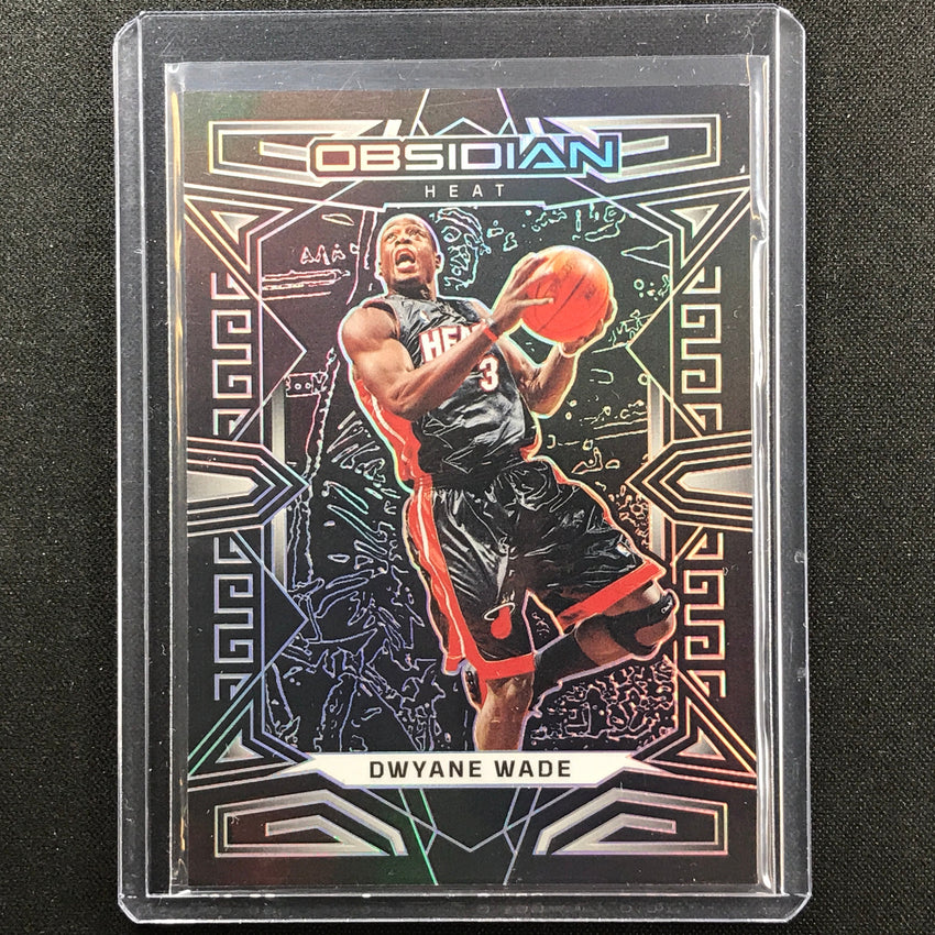 2022-23 Obsidian Dwyane Wade Base Silver Prizm No 147
