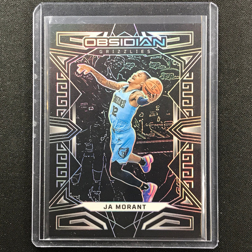 2022-23 Obsidian Ja Morant Base Silver Prizm No 13
