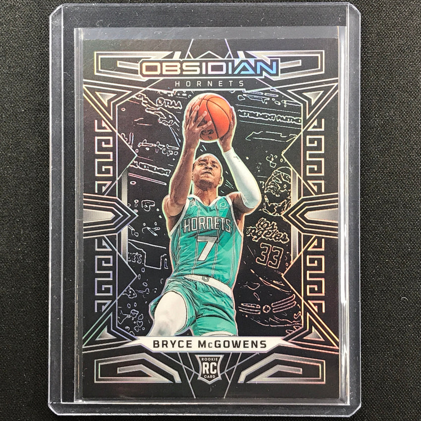 2022-23 Obsidian BRYCE MCGOWENS Rookie Base Silver Prizm #158
