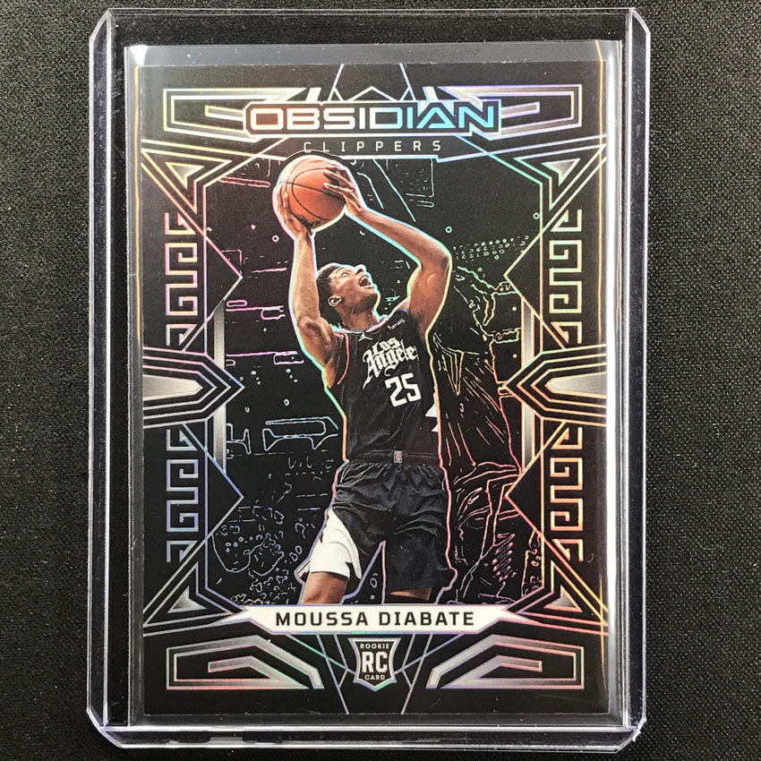 2022-23 Obsidian Moussa Diabate Rookie Base Silver Prizm No 198