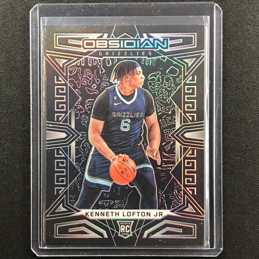 2022-23 Obsidian Kenneth Lofton Jr. Rookie Base Silver Prizm No 199
