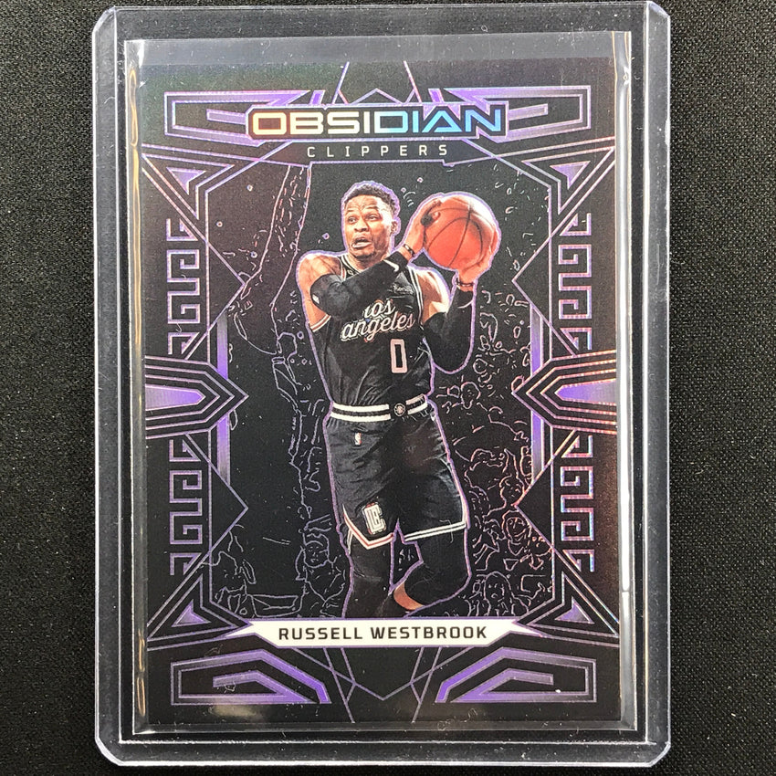 2022-23 Obsidian Russell Westbrook Electric Etch Purple 62/99 No 60