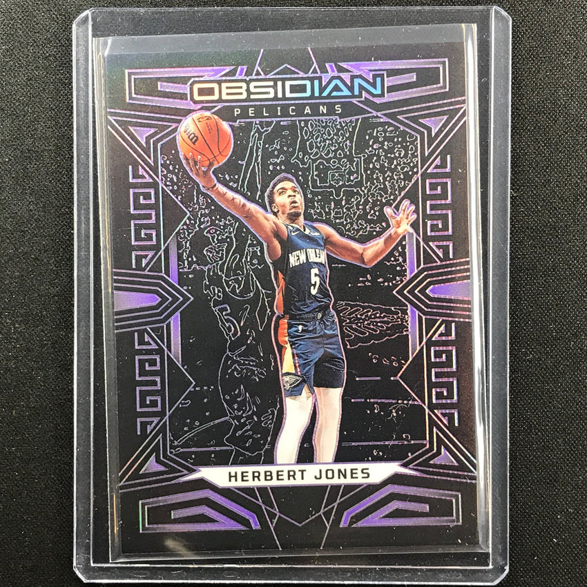 2022-23 Obsidian HERBERT JONES Electric Etch Purple 99/99 #74