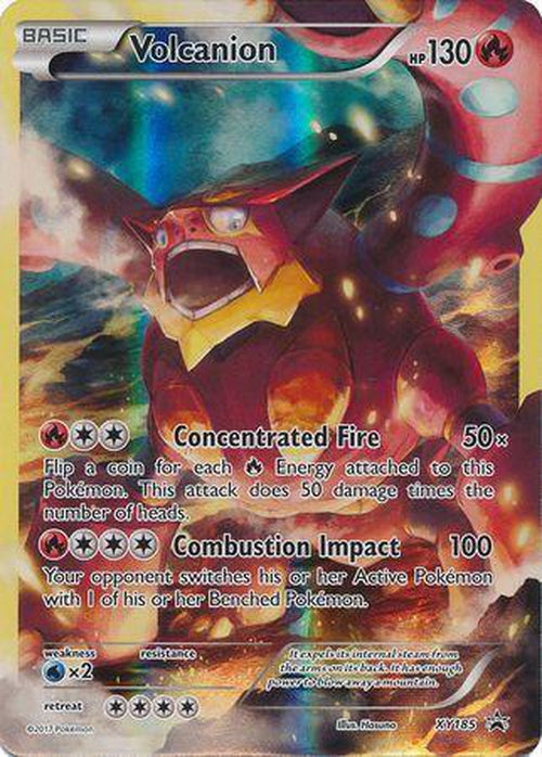 Volcanion - XY185 - Full Art Promo-Cherry Collectables