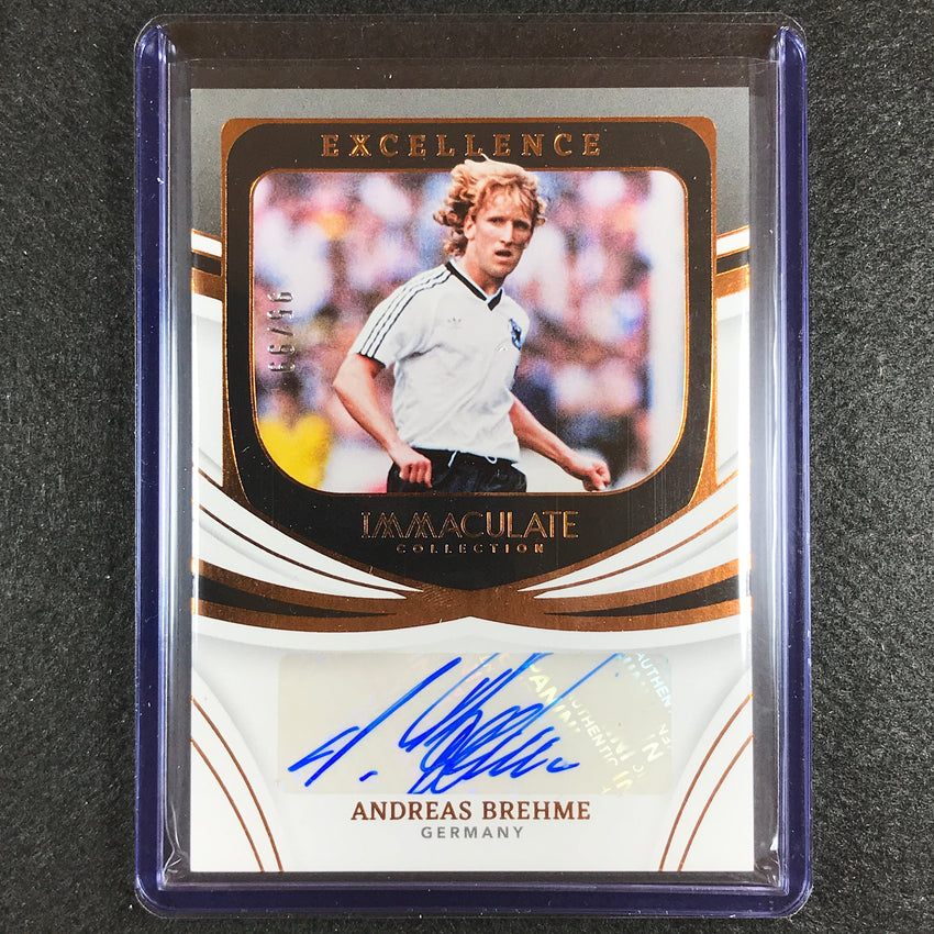 2022-23 Immaculate Andreas Brehme Excellence Auto Bronze 95/99
