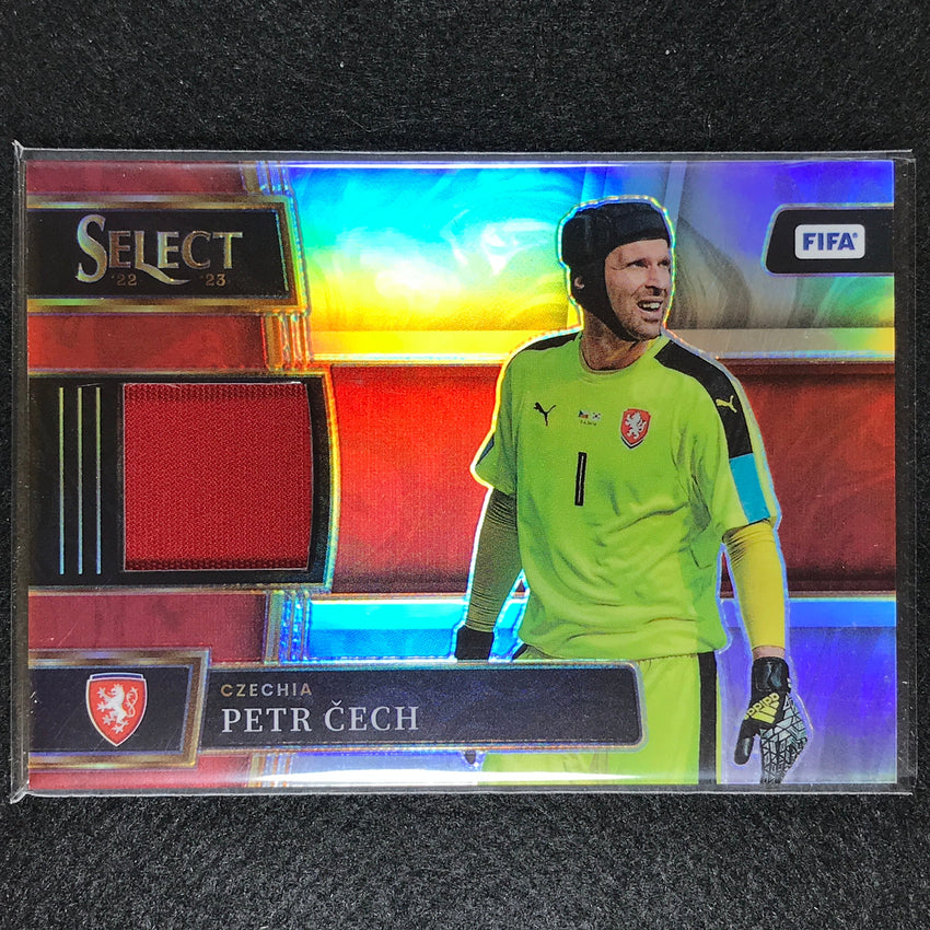 2022-23 Select Fifa Petr Cech Memorabilia Jersey Relic Silver Prizm No Pch