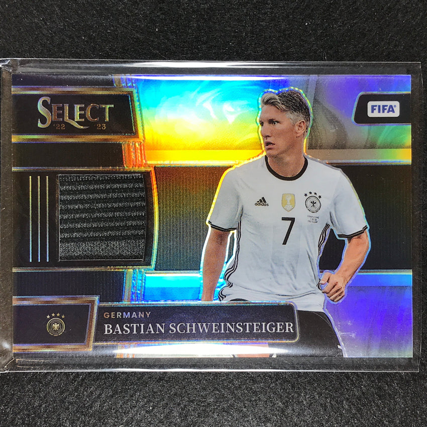 2022-23 Select Fifa Bastian Schweinsteiger Memorabilia Jersey Relic Silver No Bsr