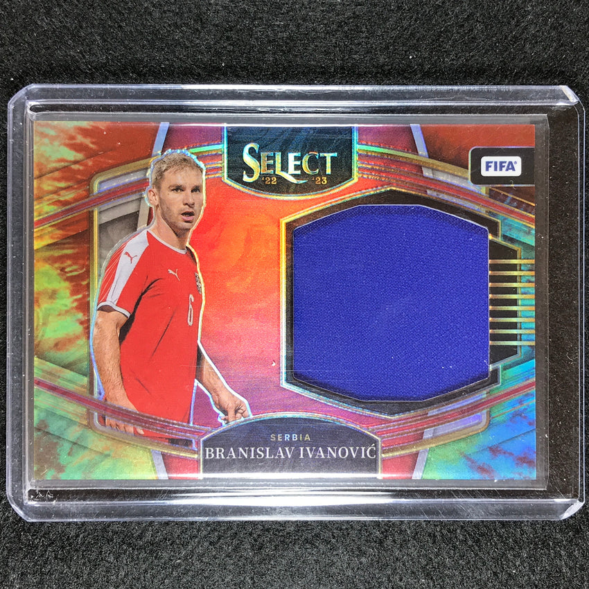 2022-23 Select Fifa Branislav Ivanovic Jumbo Swatch Jersey Relic Tie-dye 24/25