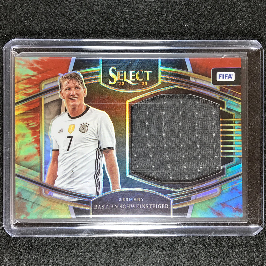 2022-23 Select Fifa Bastian Schweinsteiger Jumbo Swatch Jersey Tie-dye 21/25