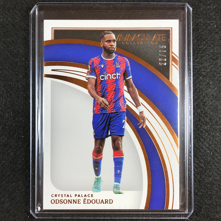 2022-23 Immaculate Odsonne Edouard Base Bronze 22/75