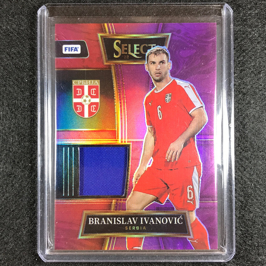 2022-23 Select Fifa Branislav Ivanovic Swatches Jersey Relic Purple 26/49