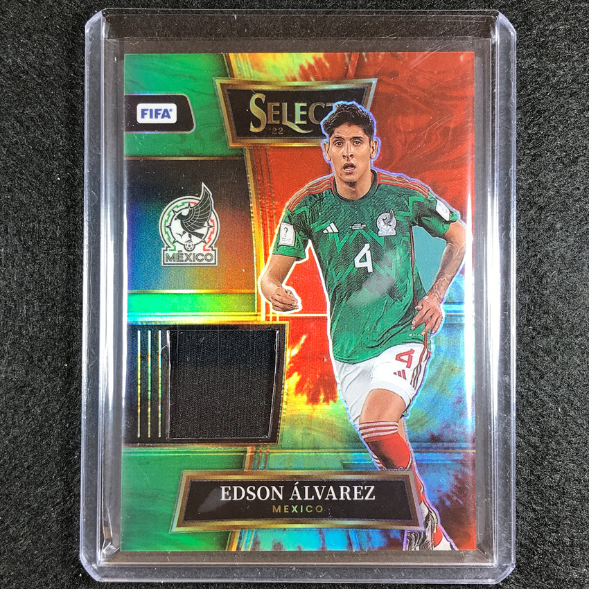 2022-23 Select Fifa Edson Alvarez Swatches Jersey Relic Tie-dye 9/25
