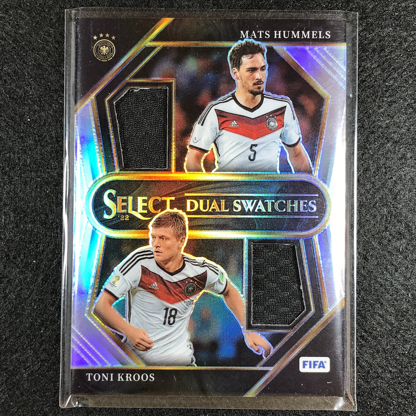 2022-23 Select Fifa Mats Hummels Toni Kroos Dual Swatch Relic Silver No Ger
