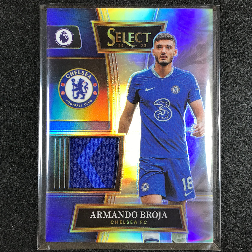 2022-23 Select EPL ARMANDO BROJA Select Swatches Relic Silver Prizm #BRO