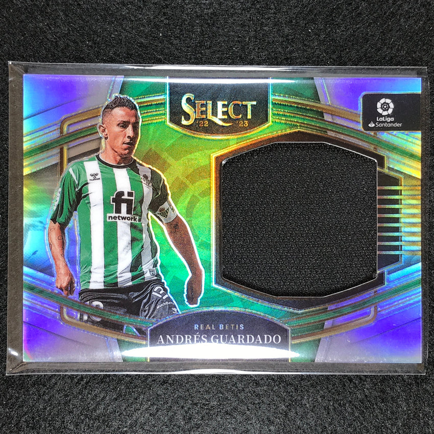 2022-23 Select La Liga Andres Guardado Jumbo Swatches Relic Silver Prizm No Agu