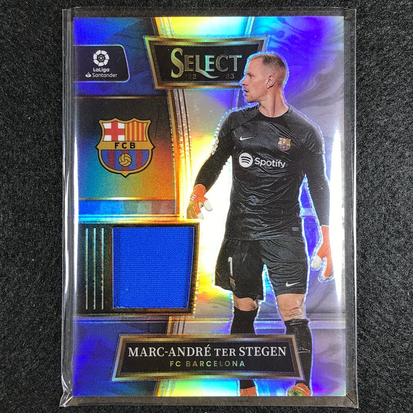 2022-23 Select La Liga Marc-andre Ter Stegen Select Swatches Relic Silver No Mts